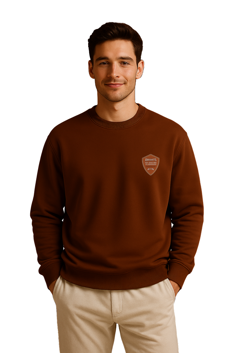 Premium Fleece Cotton Sweatshirt for Men | IceSkating Club