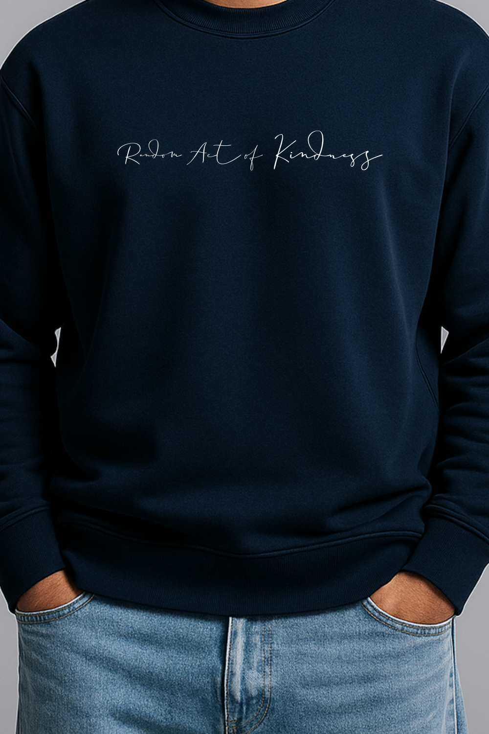Premium Fleece Cotton Sweatshirt for Men | Random Act of Kindness