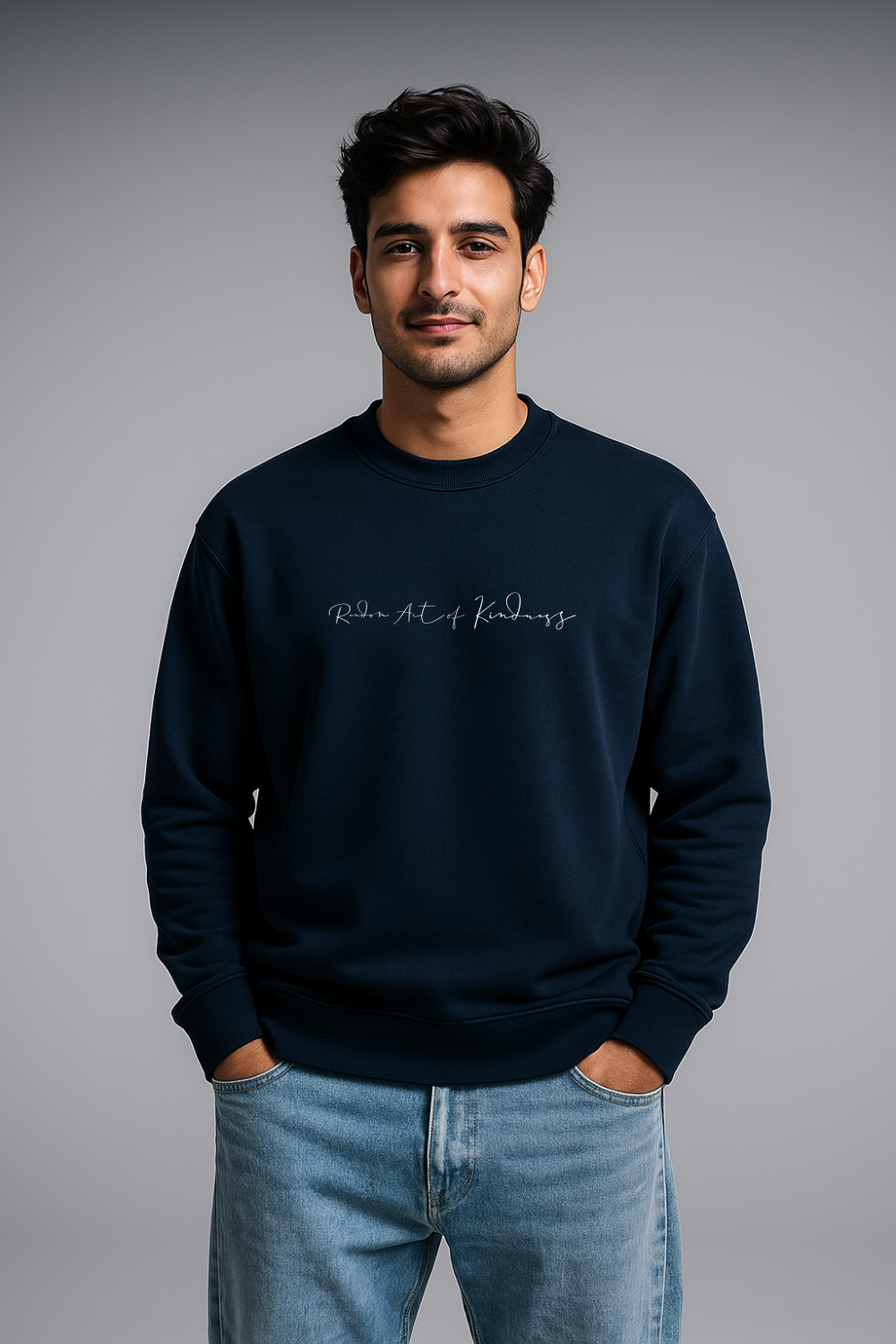 Premium Fleece Cotton Sweatshirt for Men | Random Act of Kindness