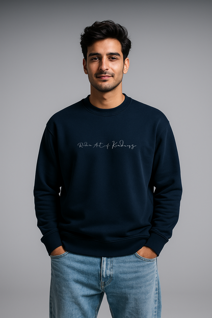 Premium Fleece Cotton Sweatshirt for Men | Random Act of Kindness