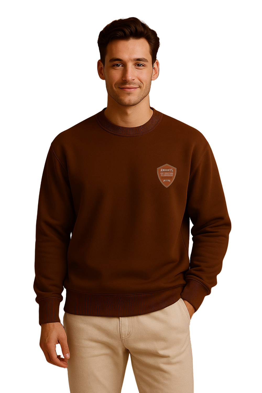 Premium Fleece Cotton Sweatshirt for Men | IceSkating Club