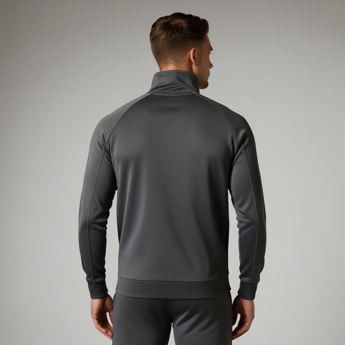 BarelyStylish Motion Tracksuit | Dark Grey | Sleek & Stylish Activewear for Men