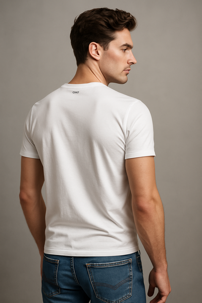 Premium Cotton Crew Neck T-Shirt | Minimalist Casual Wear for Everyday Comfort