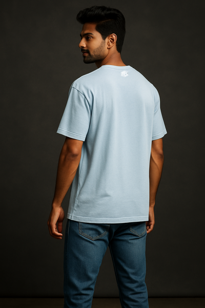 Men's Premium Cotton Oversized T-Shirt – Minimal Street Style | BarelyStylish