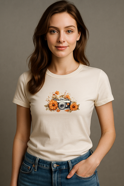 Women’s Premium Crew Neck T-Shirt – Minimalist Fit, All-Day Comfort